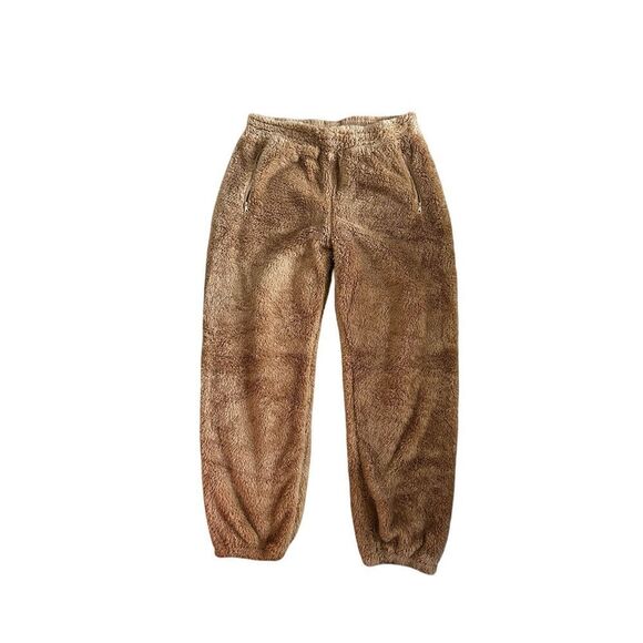 OFFLINE By Aerie Fluffy Sherpa Jogger in Cappuccino Size Large - Picture 5 of 7